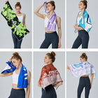 Customized Quick-Dry Sports Towel With Printed Pattern
