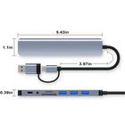 Aluminum 8-in-1 USB Dock