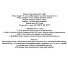Long Probe Digital Thermometer