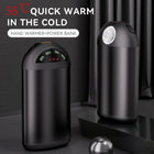 USB Hand Warmer Mobile Power Flashlight