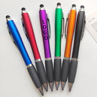 Led Twist Light Pen Laser Logo Stylus