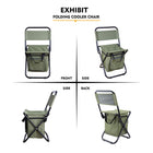 Foldable Fishing Chair with Cooler Bag
