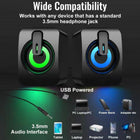 Custom Mini Wired Light Up PC Speaker