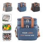 Double-Layer Insulated Lunch Bag