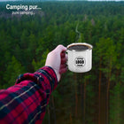 Stainless Steel Enamel Drinking Cup