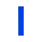 15cm Colorful Transparent Plastic Ruler
