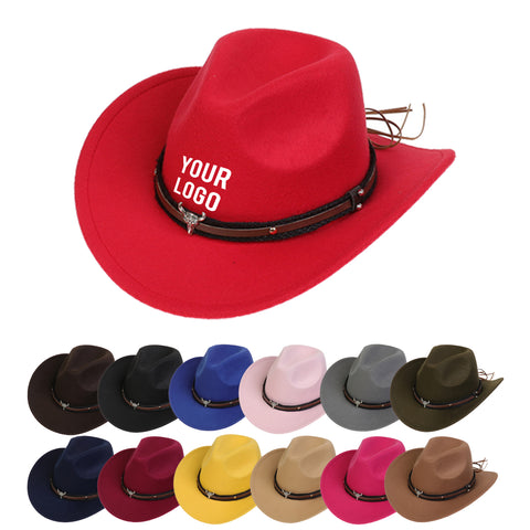 Bull Head Accessory Western Cowboy Hat