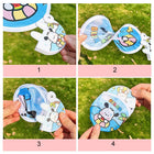 Full Color Custom Twist & Fold Hand Fan