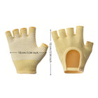 Non Slip Fingerless Yoga Gloves