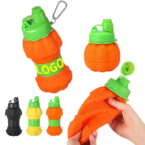 Halloween Collapsible Silicone Pumpkin Cup
