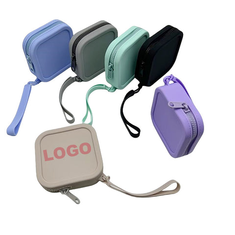 Mini Silicone Storage Square Pouch