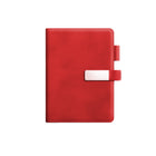 PU Leather Mirror Flip 240-Page Notebook