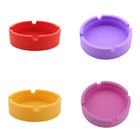 Round Portable Silicone Ashtray