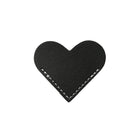 Page Corner Leather Heart Bookmark For Reading