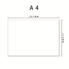 A4 Refrigerator Chalkboard Sticker
