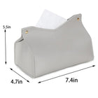 Full Color PU Leather Tissue Box