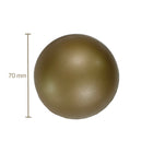 Golden Stress Reliever Ball Metallic Gold Or Silver