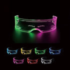 Futuristic LED Light Up Glasses