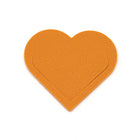 PU Leather Heart-Shaped Bookmark