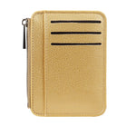 Leather Zipper Card Holder