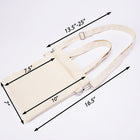 Multi-compartment Tote Canvas Bag