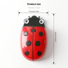 2-in-1 Magnetic Whiteboard Storage Ladybug Pen Holder/Eraser