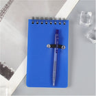 Pocket Sized Spiral Jotter Notepad Notebook With Pen