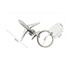 3D Metal Model Airplane Keychain Simulated Passenger Plane