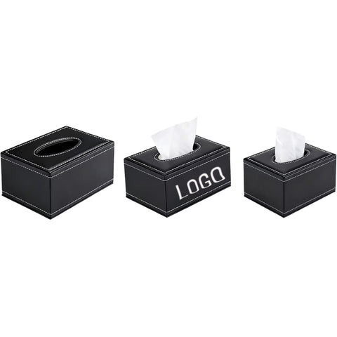 Commercial & Home Leather Tissue Box