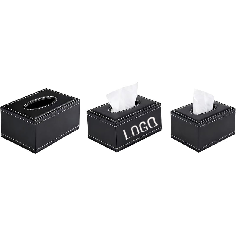 Commercial & Home Leather Tissue Box
