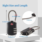 3 Digit Luggage Combination Lock
