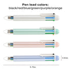 6-Color Push-Button Ballpoint Pen