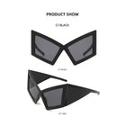 Futuristic Oversized Motorcycle Sunglasses