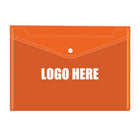 Clear A4 File Envelope Bag