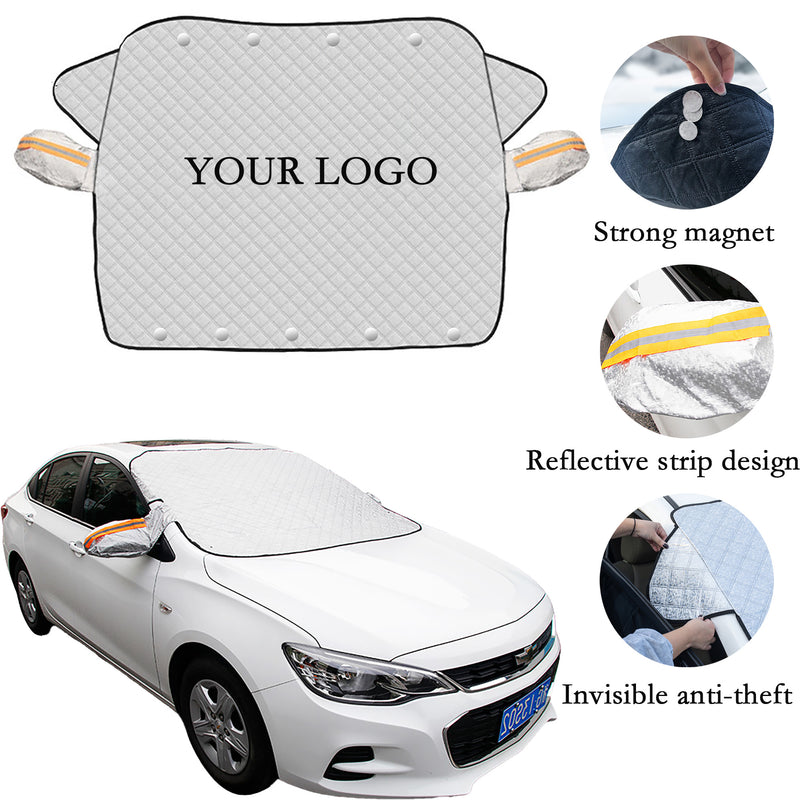 Automobile Glass Snow And Sun Protection Cover