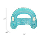 Pool Inflatable Chair Floats With Cup Holders & Handles