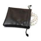 Leather Drawstring Pocket