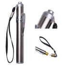 Stainless Steel Clip Keychain Flashlight