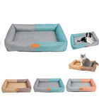 Removable & Washable Linen Pet Mat
