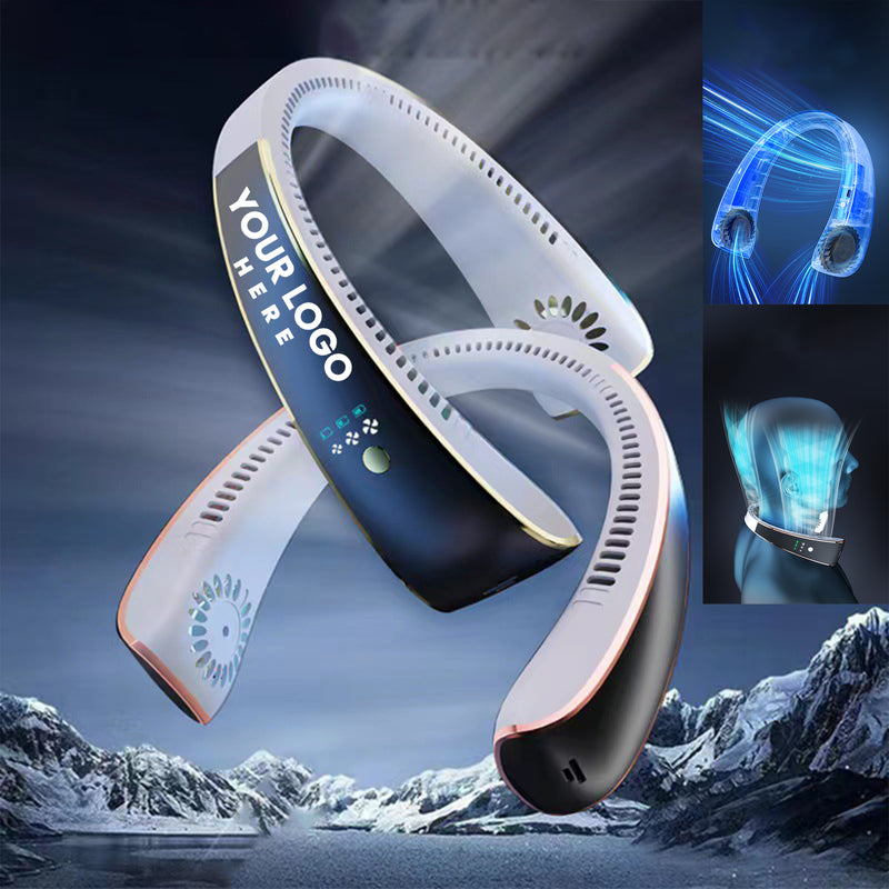 Voice-Controlled Halterneck Fan