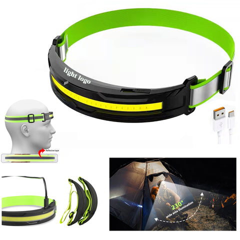 Rechargeable Outdoor Led Fishing Light Camping Headlight