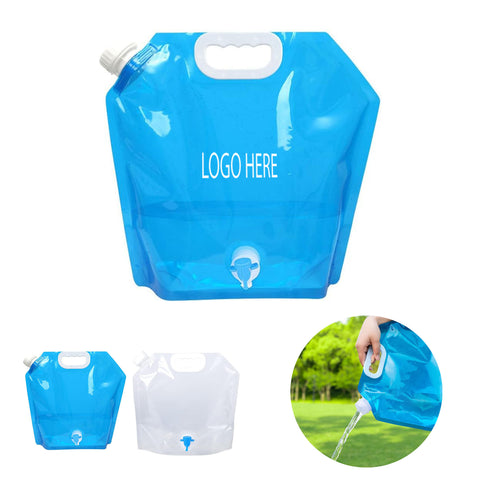 Collapsible Water Container With Spigot