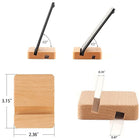 Desktop Wood Holder For Smart Phone