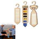 Men's Wooden Tie Rack