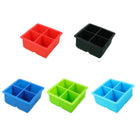 Four Cell Silicone Ice Cube Tray