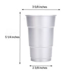 16 Oz Aluminum Reusable Beer Cup