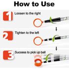 9 Ft 12 Ft 15 Ft 18 Ft Aluminum Golf Ball Retriever