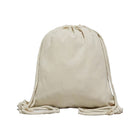 Cotton Canvas Drawstring Backpack