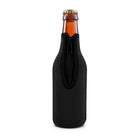Collapsible Neoprene Beer Bottle Cooler Sleeve With Zipper