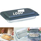1.7 Qt Covered Glass Baking Dish with Handles